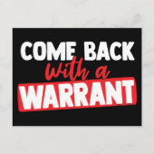 来令状を持って戻る シーズンポストカード (正面)