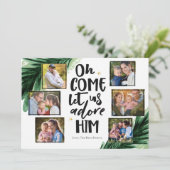 来博士6才 |クリスマスフォトカード シーズンカード (スタンド正面)