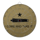 来取れ！テキサス州州戦闘旗 ダーツボード (正面)