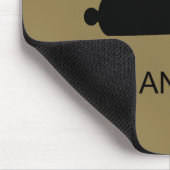 来取れ！テキサス州州戦闘旗 マウスパッド (コーナー)