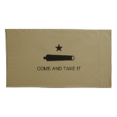 来取れ！テキサス州州戦闘旗 枕カバー (裏面-右)