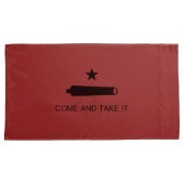 来取れ！テキサス州州戦闘旗 枕カバー (正面右)