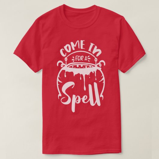 来呪文を唱える Tシャツ (デザイン正面)