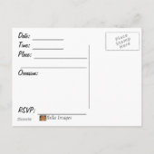 来大祭!!! – はがき招待状 インビテーションポストカード (裏面)