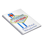 来客名簿のラスベガスの花嫁 ノートブック (右側)