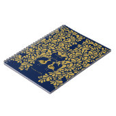 来客名簿を結婚しているアールデコの孔雀1920年 ノートブック (左側)