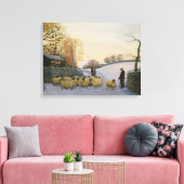 来家 キャンバスプリント (インサイチュ (リビング))