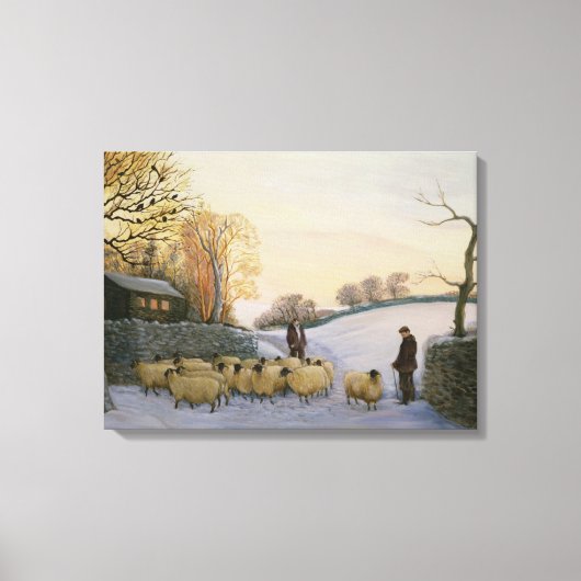 来家 キャンバスプリント (正面)