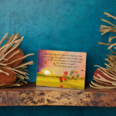 来小葉詩 フォトプラーク (側面)