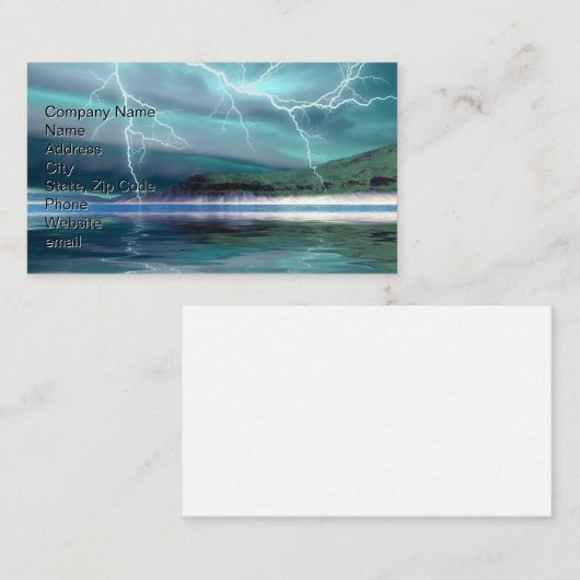 来嵐 名刺 (正面/裏面)