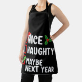 来年のいけなサンタクリスマスリスト エプロン (インサイチュ)