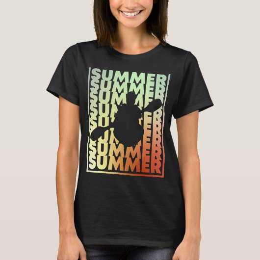 来年の夏デザイン4 Tシャツ (正面)