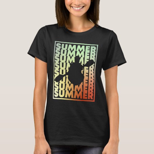 来年の夏デザイン4 Tシャツ (正面)