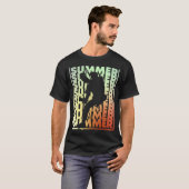 来年の夏デザイン6 Tシャツ (正面フル)