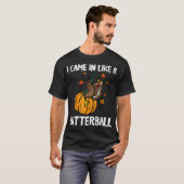 来感謝祭の人々と同おもしろい様に Tシャツ (正面フル)