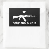 来抜く 長方形シール (バッグ)