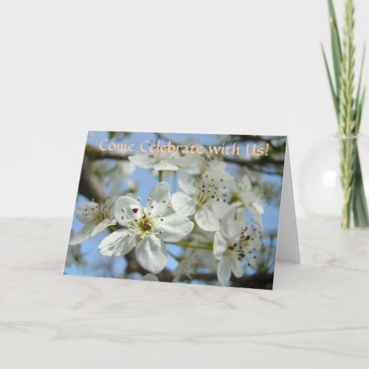 来祝一緒に！結婚救日 案内状 (正面)