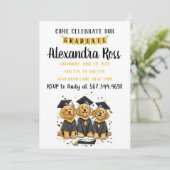 来祝Goldendoodle Dogs 招待状 (スタンド正面)