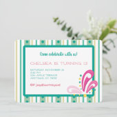 来祝U.S.のカスタマイズ可能な招待状 案内状 (スタンド正面)