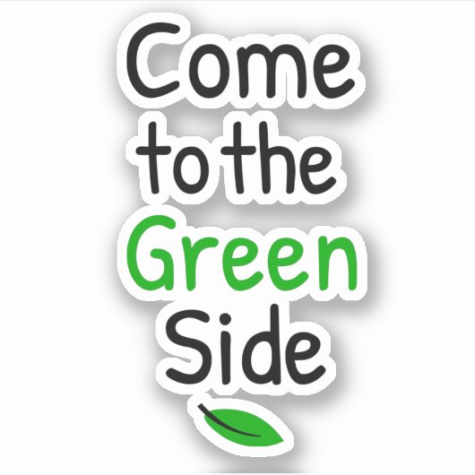 来緑の側 シール (正面)