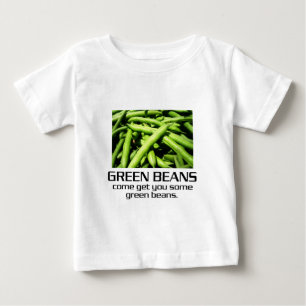 来緑の豆を買って。 ベビーTシャツ