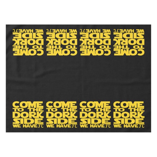 来背側にはPiがある テーブルクロス (正面(横))