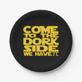 来背側にはPiがある ペーパープレート (正面)