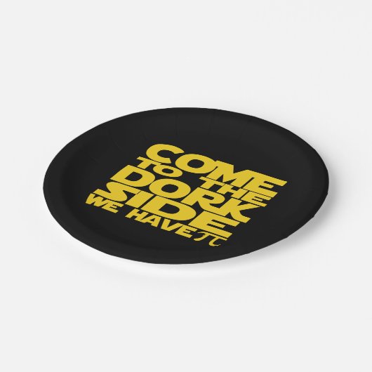 来背側にはPiがある ペーパープレート (アングル)