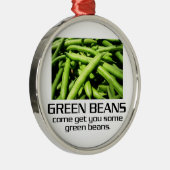 来豆を取って。 メタルオーナメント (右)