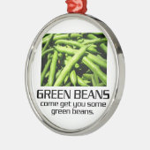 来豆を取って。 メタルオーナメント (左)