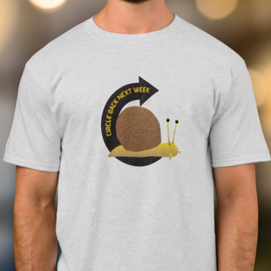 来週また連絡します Tシャツ