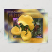 来金ゴールド ポストカード (正面/裏面)