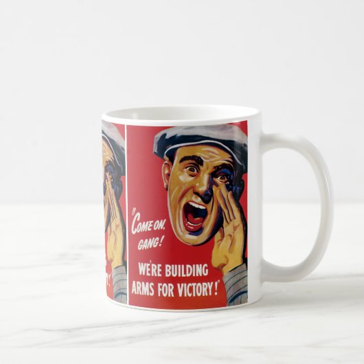 来集団! コーヒーマグカップ (右)