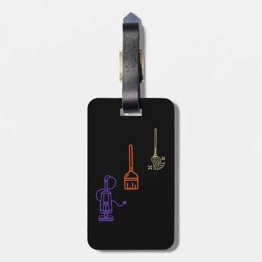 来飛ぶ ラゲッジタグ (裏面縦)