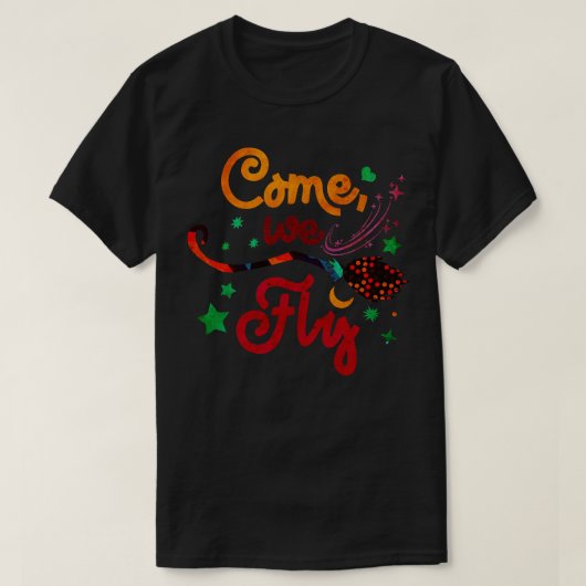 来飛ぶ Tシャツ (デザイン正面)