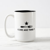 来飲め ツートーンマグカップ (左)