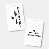 来飲め バッジ (表裏)