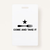 来飲め バッジ (裏面)