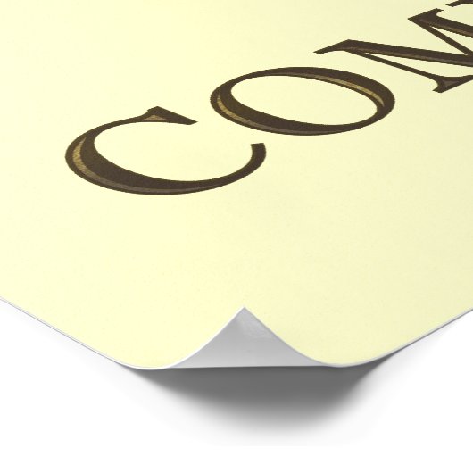 来飲め ポスター (角)