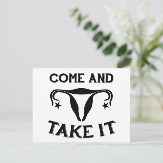 来飲め ポストカード (スタンド正面)