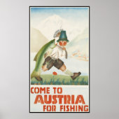 来魚釣り ポスター (正面)