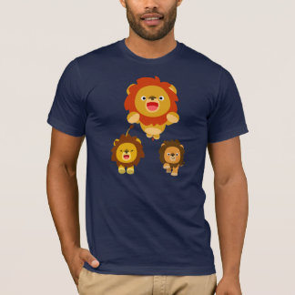 来!!」 かわいい漫画ライオンズTシャツ3枚 Tシャツ