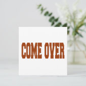 来 招待状 (スタンド正面)