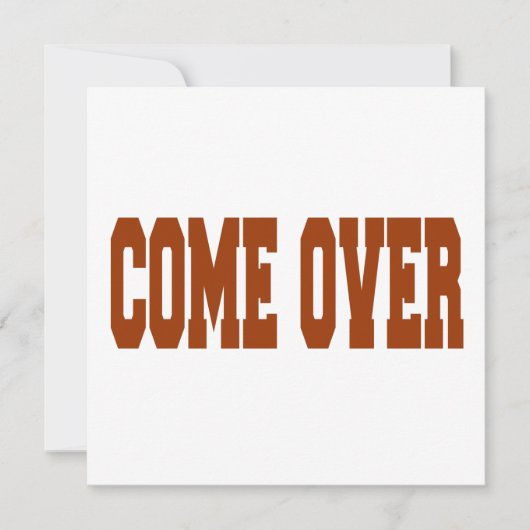 来 招待状 (正面)