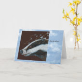 来Aと一緒に飛ぶ カード (黄色い花)