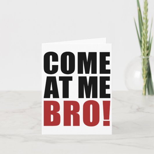 来AT ME BRO カード (正面)