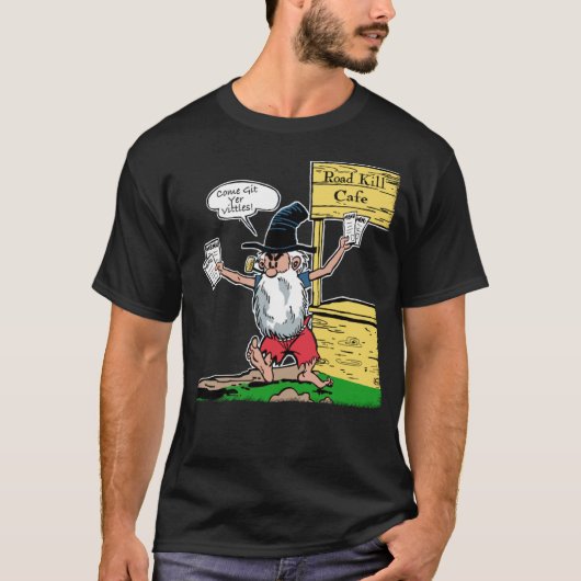 来Git Your Vitttlesロードサイドカフェヒルビリーローア Tシャツ (正面)
