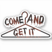 来It Proの選択 シール (正面)