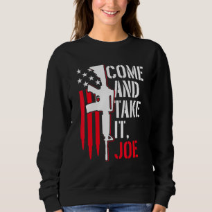来Joe Gun Rights Ar-15 American Fla スウェットシャツ