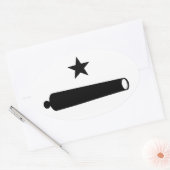 来Logo(TX)を取得する 楕円形シール (封筒)